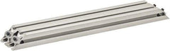 80/20 Inc. - 25mm Wide, Open Shelving Accessory/Component - Aluminum, Clear Anodized Finish, 320mm Long, Use with 2550 - Eagle Tool & Supply