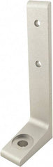 80/20 Inc. - 56mm Wide, Open Shelving Accessory/Component - Aluminum, Clear Anodized Finish, 25mm Long, Use with 25-2525 & Bolt Kit 75-3412 - Eagle Tool & Supply