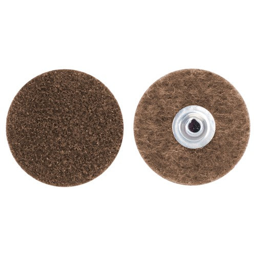 4″ STE VS Non Woven Quick Change Disc Type TS/II 80 Grit Coarse Aluminum Oxide - Eagle Tool & Supply