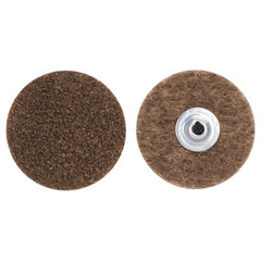 4″ STE VS Non Woven Quick Change Disc Type TS/II 80 Grit Coarse Aluminum Oxide - Eagle Tool & Supply