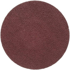Merit Abrasives - 1-1/2" Disc Diam, 150 Grit, Aluminum Oxide Quick Change Disc - Type R Attaching System, Coated, Brown, 30,000 RPM, ALO Series - Eagle Tool & Supply