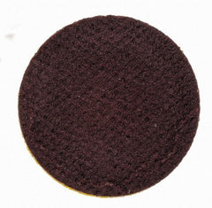 Merit Abrasives - 3/4" Disc Diam, 320 Grit, Aluminum Oxide Quick Change Disc - Type R Attaching System, Coated, Brown, 40,000 RPM, ALO Series - Eagle Tool & Supply