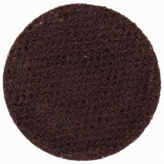 Merit Abrasives - 3/4" Disc Diam, 240 Grit, Aluminum Oxide Quick Change Disc - Type R Attaching System, Coated, Brown, 40,000 RPM, ALO Series - Eagle Tool & Supply
