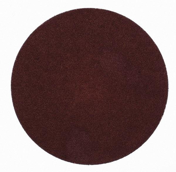 Merit Abrasives - 3" Disc Diam, 120 Grit, Aluminum Oxide Quick Change Disc - Type S Attaching System, Coated, Brown, 20,000 RPM, ALO Series - Eagle Tool & Supply