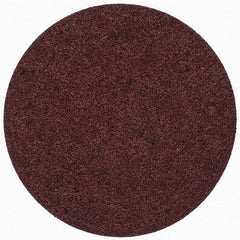 Merit Abrasives - 3" Disc Diam, 60 Grit, Aluminum Oxide Quick Change Disc - Type S Attaching System, Coated, Brown, 20,000 RPM, ALO Series - Eagle Tool & Supply