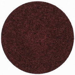 Merit Abrasives - 3" Disc Diam, 40 Grit, Aluminum Oxide Quick Change Disc - Type S Attaching System, Coated, Brown, 20,000 RPM, ALO Series - Eagle Tool & Supply