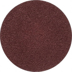 Merit Abrasives - 3" Disc Diam, 40 Grit, Aluminum Oxide Quick Change Disc - Type P Attaching System, Coated, Brown, 20,000 RPM, ALO Series - Eagle Tool & Supply