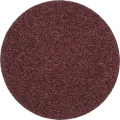 Merit Abrasives - 3" Disc Diam, 36 Grit, Aluminum Oxide Quick Change Disc - Type P Attaching System, Coated, Brown, 20,000 RPM, ALO Series - Eagle Tool & Supply