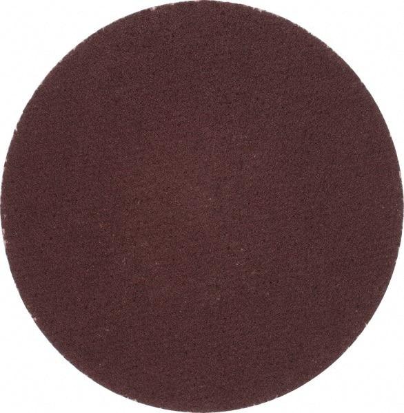 Merit Abrasives - 2" Disc Diam, 180 Grit, Aluminum Oxide Quick Change Disc - Type P Attaching System, Coated, Brown, 30,000 RPM, ALO Series - Eagle Tool & Supply