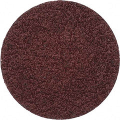 Merit Abrasives - 2" Disc Diam, 36 Grit, Aluminum Oxide Quick Change Disc - Type P Attaching System, Coated, Brown, 30,000 RPM, ALO Series - Eagle Tool & Supply
