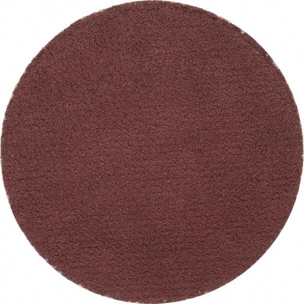 Merit Abrasives - 1-1/2" Disc Diam, 180 Grit, Aluminum Oxide Quick Change Disc - Type P Attaching System, Coated, Brown, 30,000 RPM, ALO Series - Eagle Tool & Supply