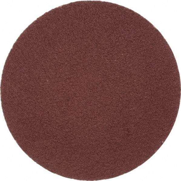 Merit Abrasives - 1-1/2" Disc Diam, 150 Grit, Aluminum Oxide Quick Change Disc - Type P Attaching System, Coated, Brown, 30,000 RPM, ALO Series - Eagle Tool & Supply