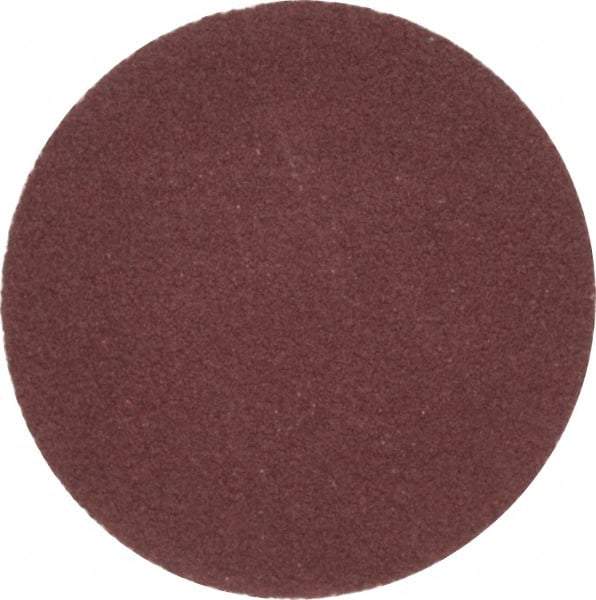 Merit Abrasives - 1-1/2" Disc Diam, 120 Grit, Aluminum Oxide Quick Change Disc - Type P Attaching System, Coated, Brown, 30,000 RPM, ALO Series - Eagle Tool & Supply