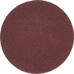 Merit Abrasives - 1-1/2" Disc Diam, 120 Grit, Aluminum Oxide Quick Change Disc - Type P Attaching System, Coated, Brown, 30,000 RPM, ALO Series - Eagle Tool & Supply