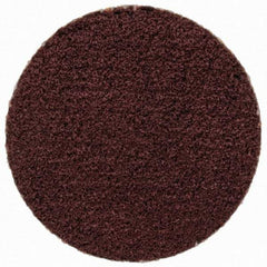 Merit Abrasives - 3/4" Disc Diam, 180 Grit, Aluminum Oxide Quick Change Disc - Type P Attaching System, Coated, Brown, 40,000 RPM, ALO Series - Eagle Tool & Supply