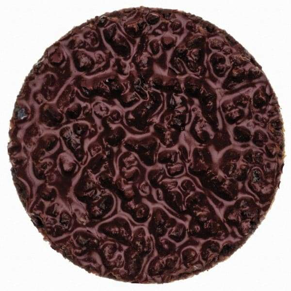 Merit Abrasives - 3/4" Disc Diam, 24 Grit, Aluminum Oxide Quick Change Disc - Type P Attaching System, Coated, Brown, 40,000 RPM, ALO Series - Eagle Tool & Supply