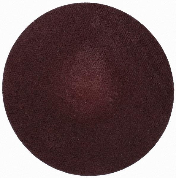 Merit Abrasives - 3" Disc Diam, 320 Grit, Aluminum Oxide Quick Change Disc - Type R Attaching System, Coated, Brown, 20,000 RPM, ALO Series - Eagle Tool & Supply