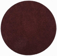 Merit Abrasives - 3" Disc Diam, 100 Grit, Aluminum Oxide Quick Change Disc - Type R Attaching System, Coated, Brown, 20,000 RPM, ALO Series - Eagle Tool & Supply