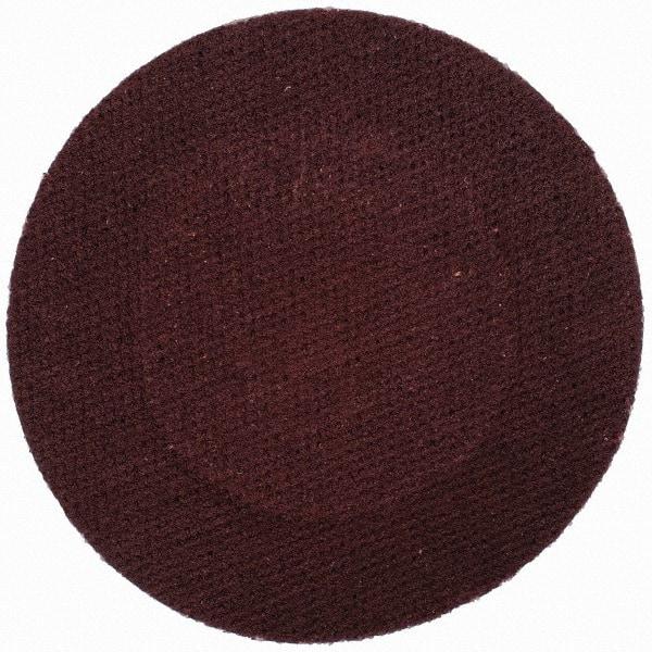 Merit Abrasives - 2" Disc Diam, 240 Grit, Aluminum Oxide Quick Change Disc - Type R Attaching System, Coated, Brown, 30,000 RPM, ALO Series - Eagle Tool & Supply