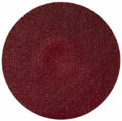 Merit Abrasives - 2" Disc Diam, 240 Grit, Aluminum Oxide Quick Change Disc - Type S Attaching System, Coated, Brown, 30,000 RPM, ALO Series - Eagle Tool & Supply
