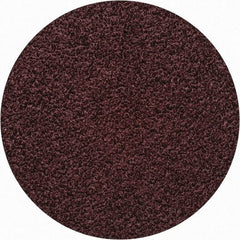 Merit Abrasives - 2" Disc Diam, 50 Grit, Aluminum Oxide Quick Change Disc - Type S Attaching System, Coated, Brown, 30,000 RPM, ALO Series - Eagle Tool & Supply