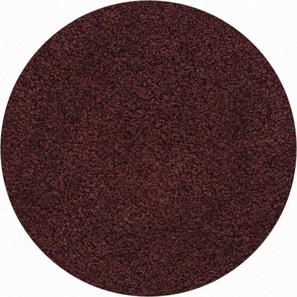 Merit Abrasives - 1-1/2" Disc Diam, 100 Grit, Aluminum Oxide Quick Change Disc - Type S Attaching System, Coated, Brown, 30,000 RPM, ALO Series - Eagle Tool & Supply