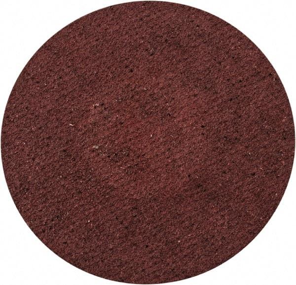 Merit Abrasives - 1-1/2" Disc Diam, 180 Grit, Aluminum Oxide Quick Change Disc - Type R Attaching System, Coated, Brown, 30,000 RPM, ALO Series - Eagle Tool & Supply