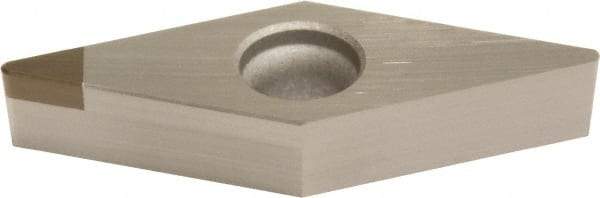 Sumitomo - NU-VBGA221 Grade BN2000 PCBN Turning Insert - Uncoated, 35° Diamond, 1/4" Inscr Circle, 1/8" Thick, 1/64" Corner Radius - Eagle Tool & Supply