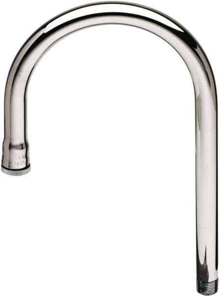 T&S Brass - Faucet Replacement Rigid Gooseneck - Use with T&S Faucets - Eagle Tool & Supply