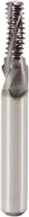 Seco - 3/8-16 UNC, 0.289" Cutting Diam, 3 Flute, Solid Carbide Helical Flute Thread Mill - Internal Thread, 0.78" LOC, 2.913" OAL, 10mm Shank Diam - Eagle Tool & Supply