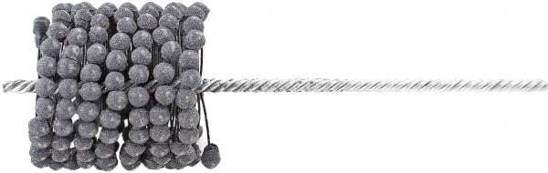 Brush Research Mfg. - 3" to 3-1/4" Bore Diam, 60 Grit, Silicon Carbide Flexible Hone - Coarse, 13-1/2" OAL - Eagle Tool & Supply