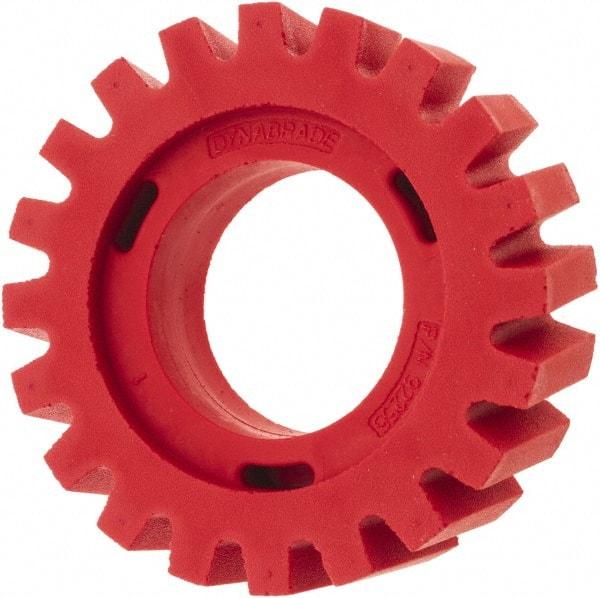 Dynabrade - 4" Diam Angle & Disc Grinder Eraser Wheel - For Use with Dynazip Eraser Tools - Eagle Tool & Supply