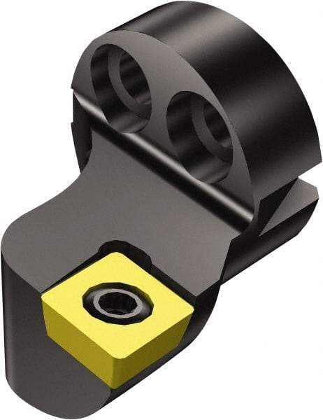 Sandvik Coromant - Left Hand Cut, Size 16, CPMT 2(1.5)1 Insert Compatiblity, Modular Turning & Profiling Cutting Unit Head - 11mm Ctr to Cutting Edge, 20mm Head Length, Through Coolant, Series CoroTurn 111 - Eagle Tool & Supply