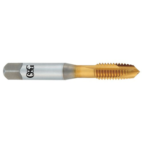 ‎10-32 3FL H5 HSSE Spiral Point Tap - TiN - Eagle Tool & Supply