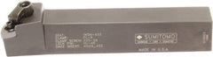 Sumitomo - MWLN, Right Hand Cut, -5° Lead Angle, 1-1/2" Shank Height x 1-1/2" Shank Width, Negative Rake Indexable Turning Toolholder - 6" OAL, WNMG 432 Insert Compatibility, Series Multi-Option - Eagle Tool & Supply