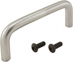 80/20 Inc. - 84" Long x 8" Wide x 31.2" High, Steel Door Handle - No Finish, Steel, 76.2" Center to Center - Eagle Tool & Supply