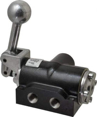ARO/Ingersoll-Rand - 3/8" NPT Air Control Valve - 4-Way, 2 Position, Lever/Spring Actuated, Spring Return, 2.3 CV Rate & 150 Max psi - Eagle Tool & Supply