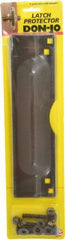 Don-Jo - 11" Long x 3" Wide, Latch Protector - Duro Coated Steel - Eagle Tool & Supply
