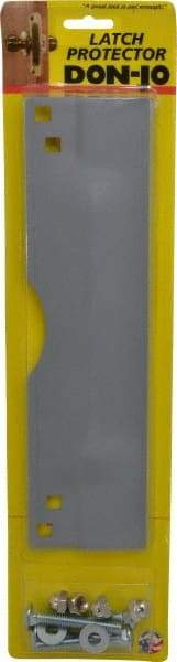 Don-Jo - 11" Long x 3" Wide, Latch Protector - Prime Coat Steel - Eagle Tool & Supply