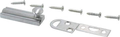 Don-Jo - 2" Long, 1/2" Wide Brass Slide Bolt - US26D Satin Chrome Plated - Eagle Tool & Supply