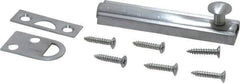 Don-Jo - 3" Long, 1/2" Wide Brass Slide Bolt - US26D Satin Chrome Plated - Eagle Tool & Supply