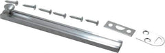 Don-Jo - 6" Long, 1/2" Wide Brass Slide Bolt - US26D Satin Chrome Plated - Eagle Tool & Supply