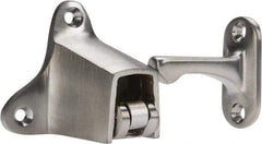 Don-Jo - 4" Long Satin Chrome Door Holder - Heavy-Duty Grade, 4" Stem Length - Eagle Tool & Supply
