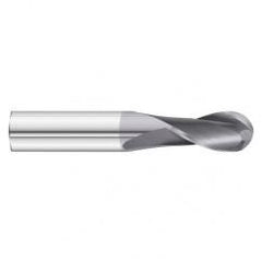 10mm x 25mm x 64mm 2 Flute Ball Nose  End Mill- Series 3215SD - Eagle Tool & Supply