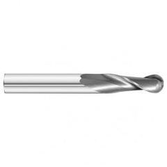 20mm x 63mm x 125mm 2 Flute Ball Nose  End Mill- Series 3215XL - Eagle Tool & Supply