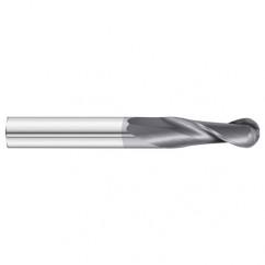 1/2 x 1-1/2 x 4 2 Flute Ball Nose  End Mill- Series 3215XL - Eagle Tool & Supply