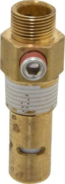 Conrader - 1/2" Brass Check Valve - In-Tank, Comp x MNPT - Eagle Tool & Supply