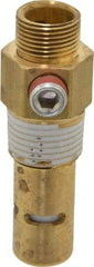 Conrader - 1/2" Brass Check Valve - In-Tank, Comp x MNPT - Eagle Tool & Supply