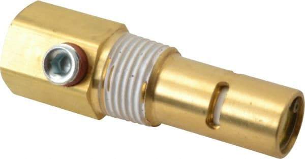 Conrader - 3/8 x 1/2" Brass Check Valve - In-Tank, FNPT x MNPT - Eagle Tool & Supply