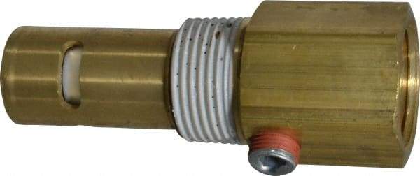 Conrader - 3/4 x 3/4" Brass Check Valve - In-Tank, FNPT x MNPT - Eagle Tool & Supply